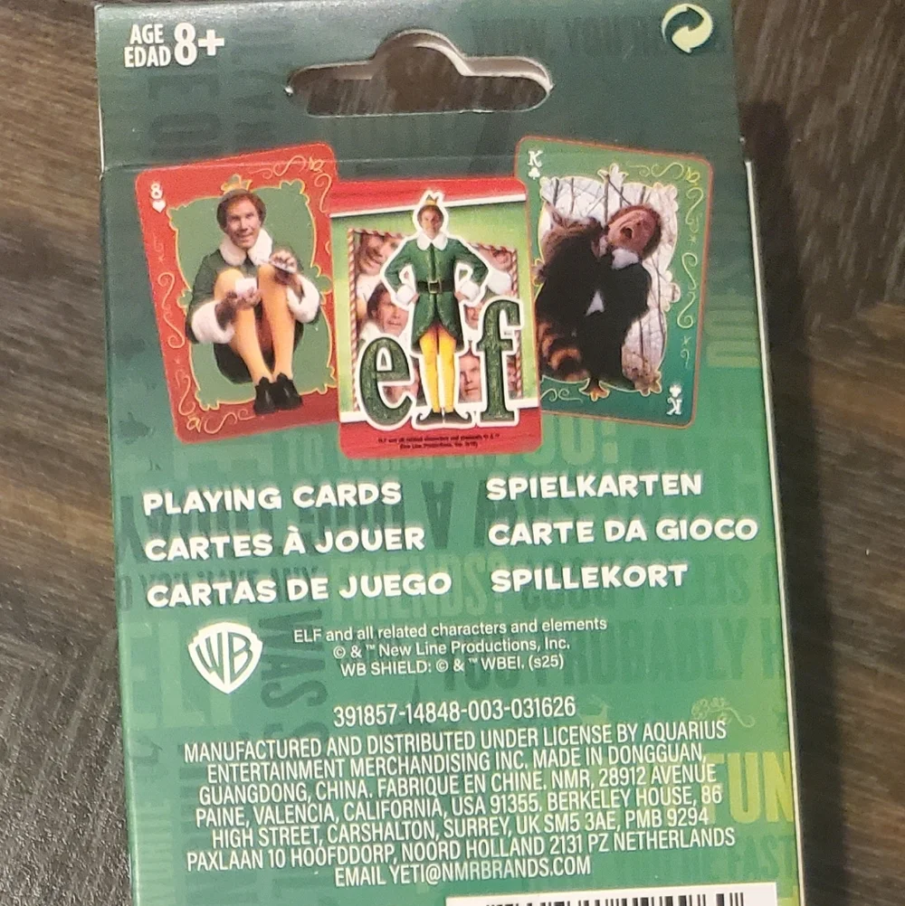 Elf Playing Cards- New